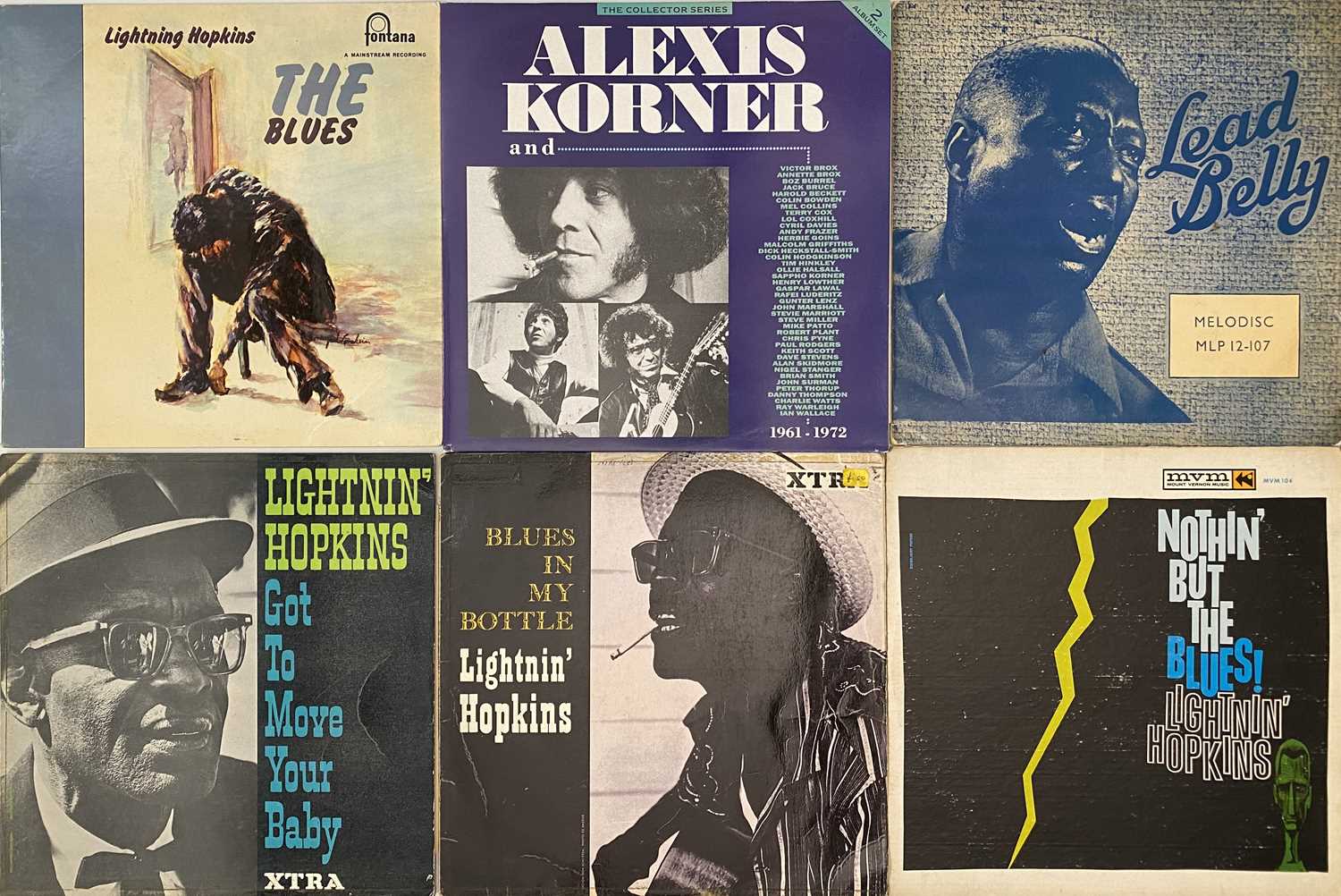 Bulex R&b Lot 550 - BLUES AND R&B LP COLLECTION