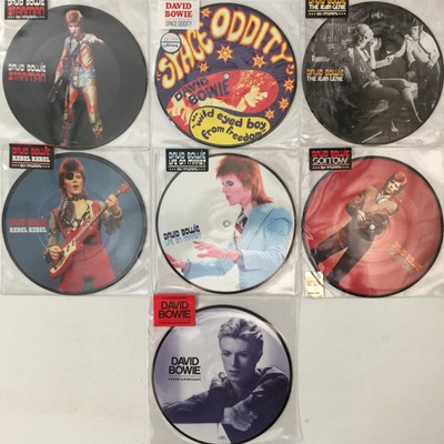 Lot 410 - DAVID BOWIE - 40TH ANNIVERSARY DISCS - 7" PACK