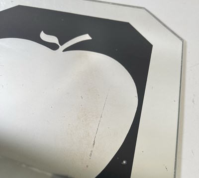 Lot 398 - THE BEATLES - ORIGINAL APPLE MIRROR.