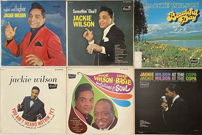 Lot 570 - JACKIE WILSON LP COLLECTION