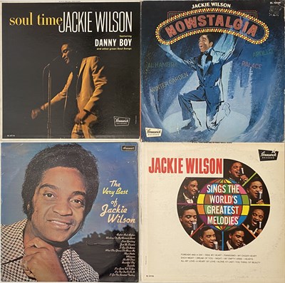 Lot 570 - JACKIE WILSON LP COLLECTION