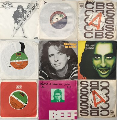 Lot 625 - HEAVY ROCK AND PROG 7" COLLECTION