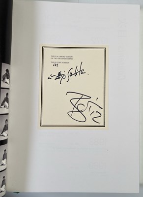 Lot 367 - DAVID BOWIE / SUKITA - SPEED OF LIFE BOWIE SIGNED GENESIS BOOK.