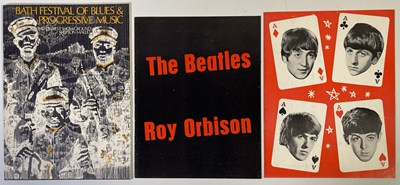 Lot 106 - COLLECTABLE CONCERT PROGRAMMES INC BEATLES / BATH 1970.