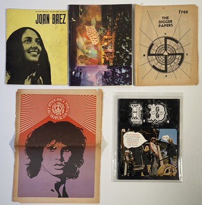 Lot 368 - COLLECTABLE COUNTER-CULTURE / WEST COAST PSYCH PAPERS INC I.D. BAND BOOK (1966) AND DIGGER PAPERS.