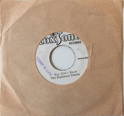 Lot 229 - THE RIGHTEOUS FLAMES/ MARCIA GRIFFITHS - YOU DON'T KNOW/ LET ME HOLD YOU TIGHT COXSONE 7''