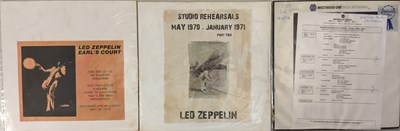 Lot 506 - LED ZEPPELIN/ CSN - PRIVATE RELEASED LPs