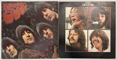 Lot 150 - THE BEATLES - RUBBER SOUL/ LET IT BE LP RARITIES PACK