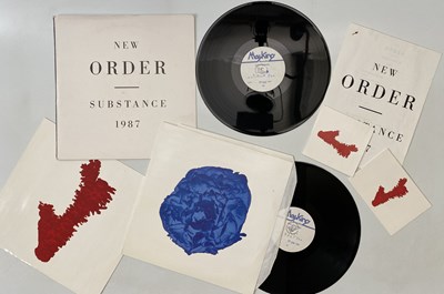 Lot 40 - NEW ORDER - SUBSTANCE 1987 LP (TEST PRESSING/ PROOF SLEEVE - FACT 200)