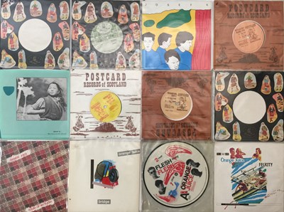 Lot 609 - POSTCARD RECORDS/ ARTISTS/ RELATED - 7" PACK