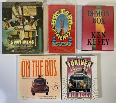 Lot 84 - US PSYCHEDELIA - KEN KESEY BOOK COLLECTION INC SIGNED COPIES.