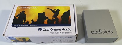 Lot 9 - CAMBRIDGE AUDIO DACMAGIC 100 & AUDIOLAB DC BLOCK.