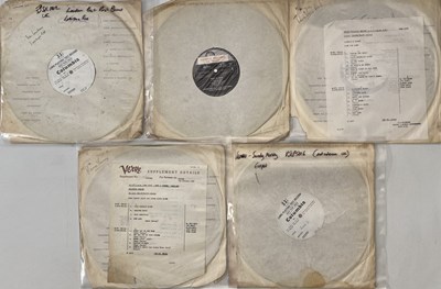 Lot 622 - FOLK/ BLUES/ ROOTS - LP TEST PRESSINGS