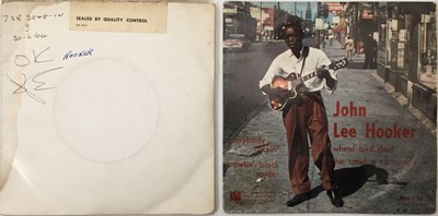 Lot 1 - JOHN LEE HOOKER - 7" WHITE LABEL/ TEST PRESSINGS