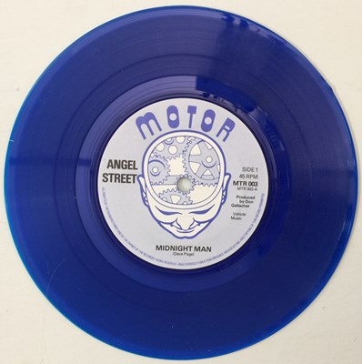 Lot 667 - ANGEL STREET - MIDNIGHT MAN 7" (MTR 003 - BLUE VINYL)