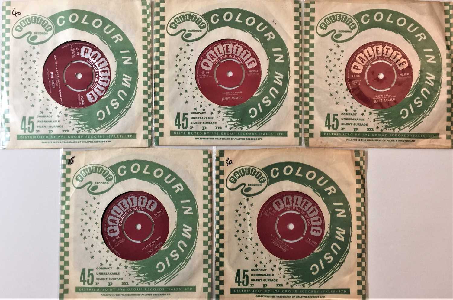 Lot 265 - PALETTE RECORDS - 7"