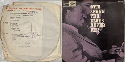 Lot 8 - OTIS SPANN - LP TEST PRESSING RARITIES