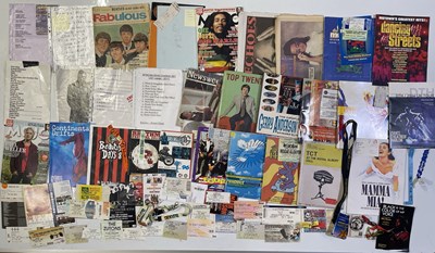 Lot 42 - MUSIC MEMORABILIA - TICKETS / PROGRAMMES / T-SHIRTS AND SET LISTS INC MADNESS / WAILERS / SPECIALS.