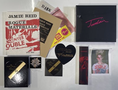 Lot 548 - PUNK BOOKS - BOX SETS INC JORDAN / JAMIE REID / PIL / BAUHAUS WATCH.