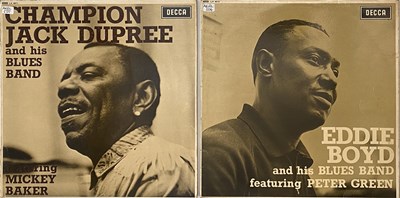 Lot 17 - CHAMPION JACK DUPREE/ EDDIE BOYD - DECCA LP TEST PRESSINGS