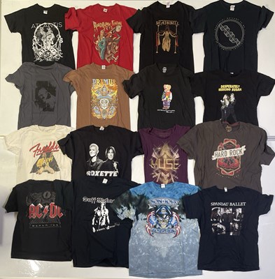 Lot 369 - MUSIC T-SHIRTS INC HARD ROCK / METAL.