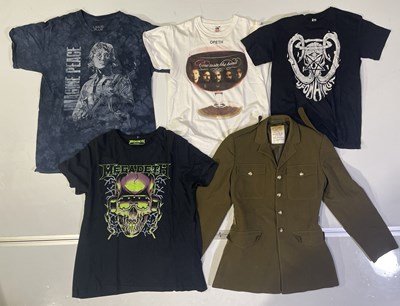 Lot 369 - MUSIC T-SHIRTS INC HARD ROCK / METAL.
