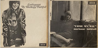 Lot 23 - MARIANNE FAITHFUL - LP TEST PRESSINGS PACK