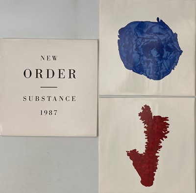 Lot 24 - NEW ORDER - SUBSTANCE 1987 LP (WHITE LABEL TEST PRESSING - FACT 200)