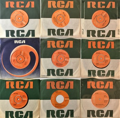 Lot 271 - RCA 7" COLLECTION - ORANGE LABEL CLASSIC ROCK