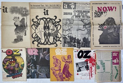 Lot 86 - OZ MAGAZINE / COUNTER CULTURE MAGAZINES INC JANIS JOPLIN POSTER.