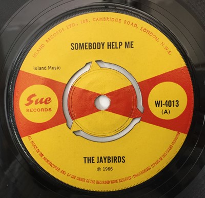 Lot 684 - THE JAYBIRDS - SOMEBODY HELP ME 7" (WI-4013)