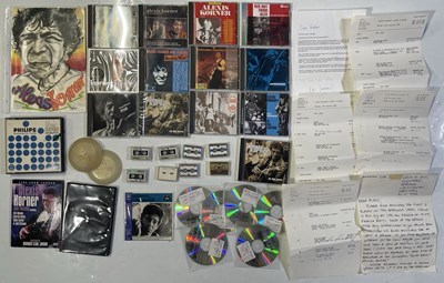 Lot 58 - ALEXIS KORNER - TAPES AND MEMORABILIA.