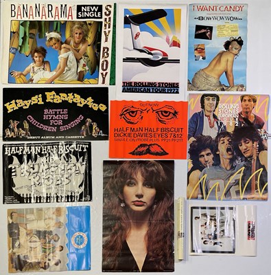 Lot 176 - POSTER COLLECTION INC ROLLING STONES.