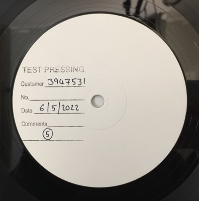 Lot 652 - THE POLICE - OUTLANDOS D'AMOUR LP (2022 WHITE LABEL TEST PRESSING - DUBLIN VINYL 3947531)