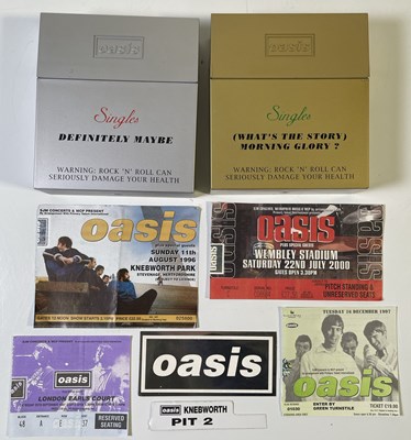 Lot 537 - OASIS - CD SINGLES BOXSETS.