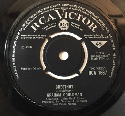 Lot 279 - GRAHAM GOULDMAN - UPSTAIRS, DOWNSTAIRS C/W CHESTNUT 7" (ORIGINAL UK RCA VICTOR RELEASE - RCA 1667)