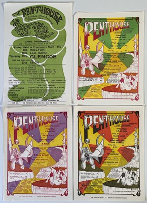 Lot 260 - THE PENTHOUSE SCARBOROUGH - ORIGINAL 1970S LISTINGS POSTERS.