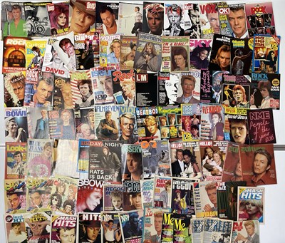 Lot 475 - DAVID BOWIE - LARGE MAGAZINE ARCHIVE.