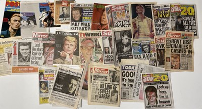 Lot 475 - DAVID BOWIE - LARGE MAGAZINE ARCHIVE.