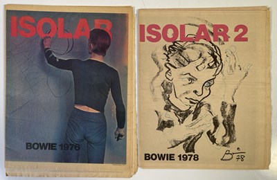 Lot 470 - DAVID BOWIE - ISOLAR PROGRAMMES.