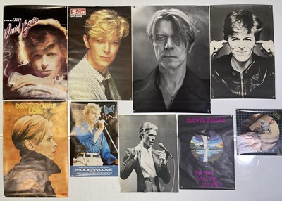 Lot 2420476 - DAVID BOWIE - POSTER COLLECTION.