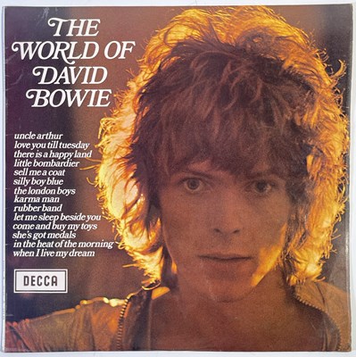 Lot 588 - DAVID BOWIE - SIGNED COPY OF 'THE WORLD OF..'.