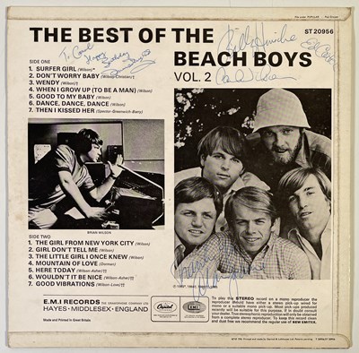 Lot 2420300 - SIGNED BEACH BOYS LP.