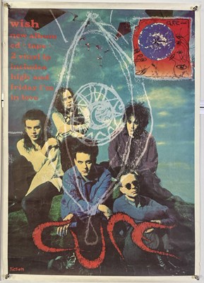 Lot 186 - SIOUXSIE AND THE BANSHEES / THE CURE - POSTERS.