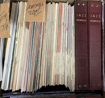 Lot 106 - JAZZ - LARGE COLLECTION OF BOOKS, MAGAZINES, TAPE RECORDINGS.