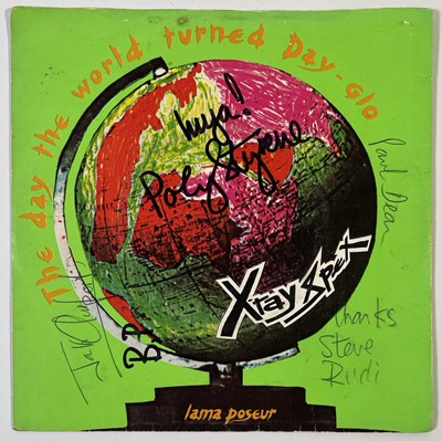 Lot 302 - X-RAY SPEX SIGNED 7" SINGLE.