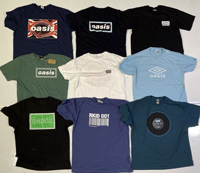 Lot 539 - OASIS - T-SHIRT COLLECTION.