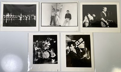 Lot 141 - PUNK INTEREST - THE SKIDS / REVILLOS - VINTAGE PHOTOGRAPHS.