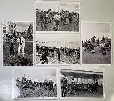 Lot 145 - BRITISH MUSIC CULTURE - MODS AT SOUTHEND, 1979 - PHOTOGRAPHER SIGNED PRINTS.