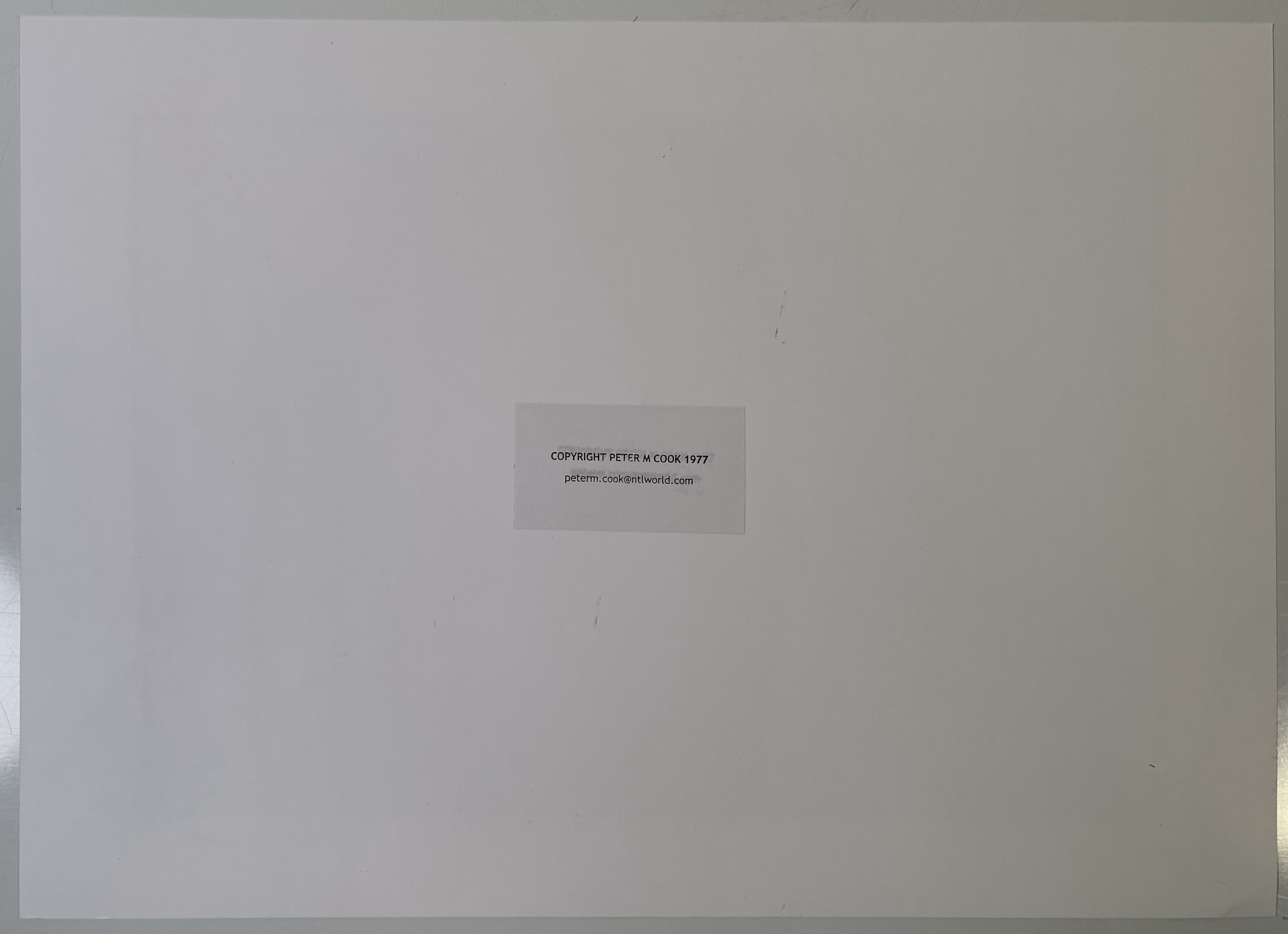 Lot 560 - PETER COOK - SIGNED LIMITED EDITION